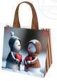 GAM - Torba PP tkany Kochające Bałwanki  34x34x18  /po 25 sztuk/ 21 litrów