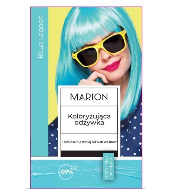 Odżywka koloryzująca 5-10 myć BLUE LAGOON, 35ml