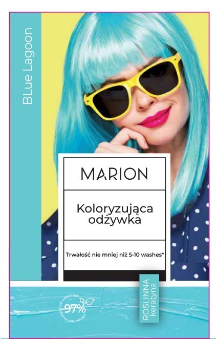 Odżywka koloryzująca 5-10 myć BLUE LAGOON, 35ml