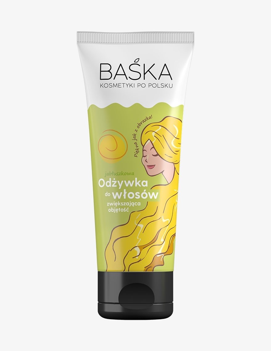 BAŚKA ODŻYWKA DO WŁOSÓW 250ML JABŁUSZKO ZWIĘKSZAJĄCA OBJĘTOŚĆ