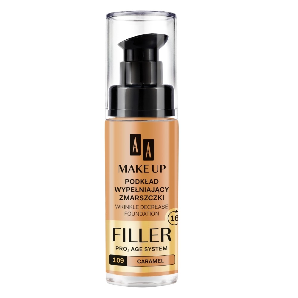 AA Make Up Podkład wypełniający zmarszczki nr 109 Caramel 30ml