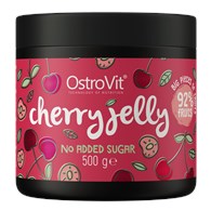 OstroVit Cherry Jelly Owoce w żelu 500 g WIŚNIA