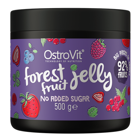 OstroVit Forest fruit Jelly Owoce w żelu 500 g OWOCE LASU