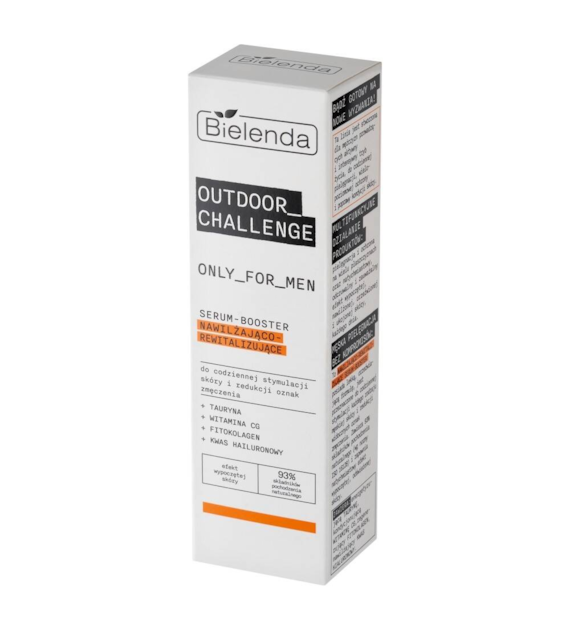 BIELENDA - ONLY FOR MEN OUTDOOR CHALLENGE Serum - booster nawilżająco - rewitalizujące, 30ml