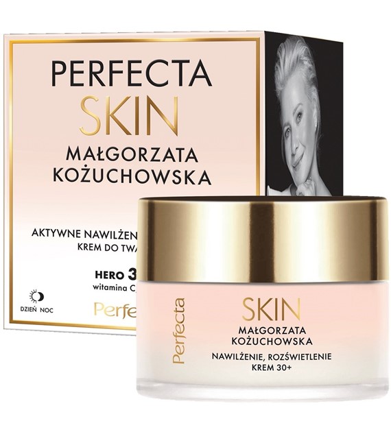 PERFECT SKIN M.KOŻUCHOWSKA 30+ KREM DO TWARZY 50ML NAWILŻENIE,ROZŚWIETLENIE