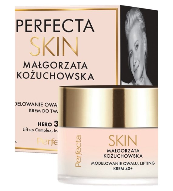 PERFECT SKIN M.KOŻUCHOWSKA 40+ KREM DO TWARZY 50ML MODELOWANIE OWALU,LIFTING