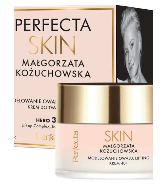 PERFECT SKIN M.KOŻUCHOWSKA 40+ KREM DO TWARZY 50ML MODELOWANIE OWALU,LIFTING