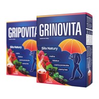 GRINOVITA /ZDROVIT/ JUNIOR 10 SASZETEK  MALINA, HIBISKUS...