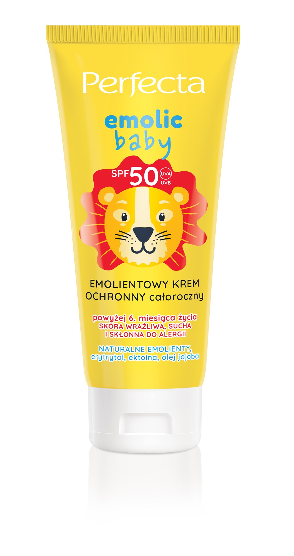 PERFECTA EMOLIC BABY - Emolientowy krem ochronny całoroczny SPF 50, 50ML