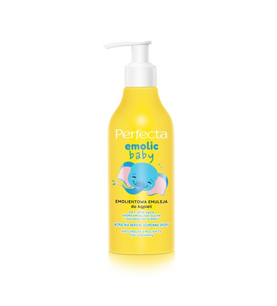 PERFECTA EMOLIC BABY - Emolientowa emulsja do kąpieli 240ML