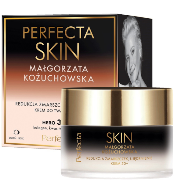 PERFECT SKIN M.KOŻUCHOWSKA 60+ KREM DO TWARZY 50ML REDUKCJA ZMARSZCZEK,ODBUDOWA 50ML
