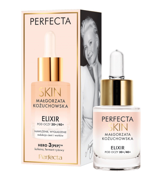 PERFECT SKIN M.KOŻUCHOWSKA 30/40 KREM POD OCZY 15ML LIFTING, ROSWIETLENIE 50+ 60+,15ML