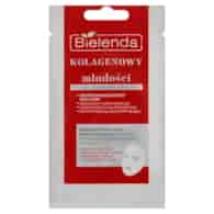 BIELENDA - KOLAGENOWY STYMULATOR MŁODOŚCI Endoliftingująco - rewitalizująca maska przeciwzmarszczkowa w płacie na twarz, 1 szt