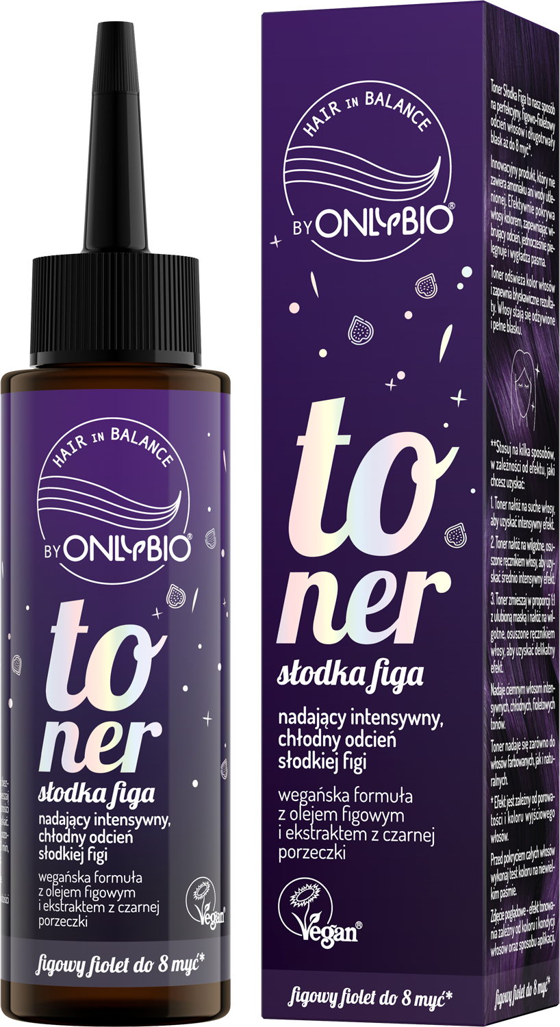 ONLYBIO HAIR in BALANCE Toner Słodka figa 100 ml