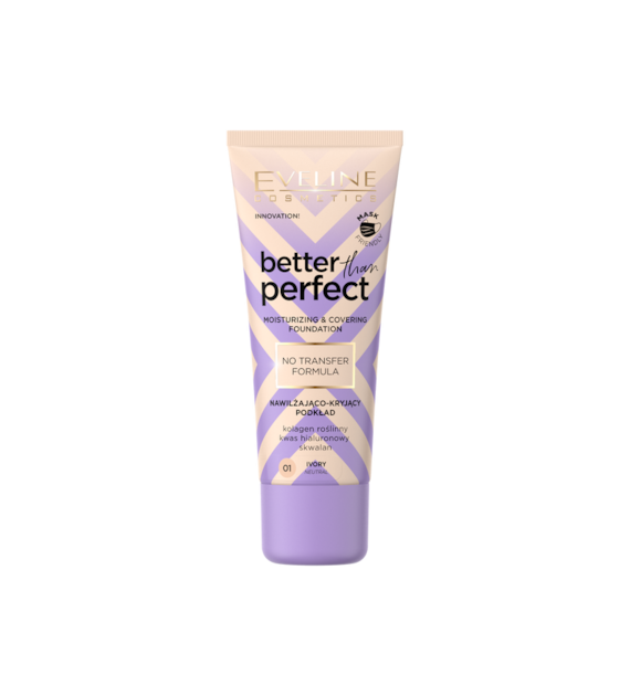 Better Than Perfect Podkład nawilżająco-kryjący nr 01 Ivory (neutral) 30 ml