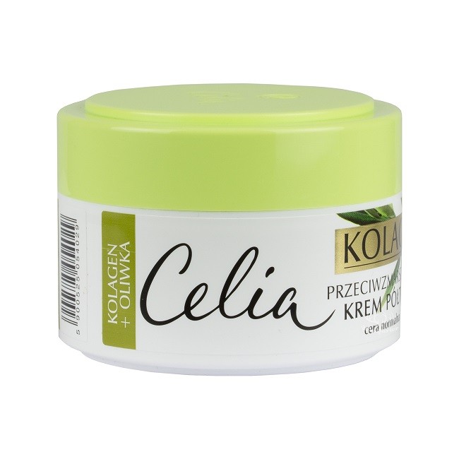 CELIA KOLAGEN Krem półtłusty z oliwką    50 ML