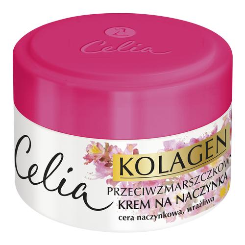 KOLAGEN KREM DO TWARZY 50ML CERA NACZYNKOWA,WRAŻLIWA PRZECIWZMARSZCZKOWY