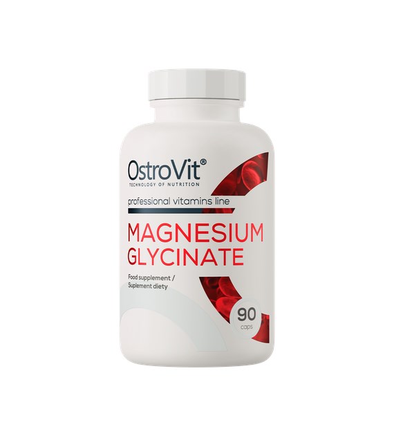 OstroVit Glicynian Magnezu 90 kapsułek