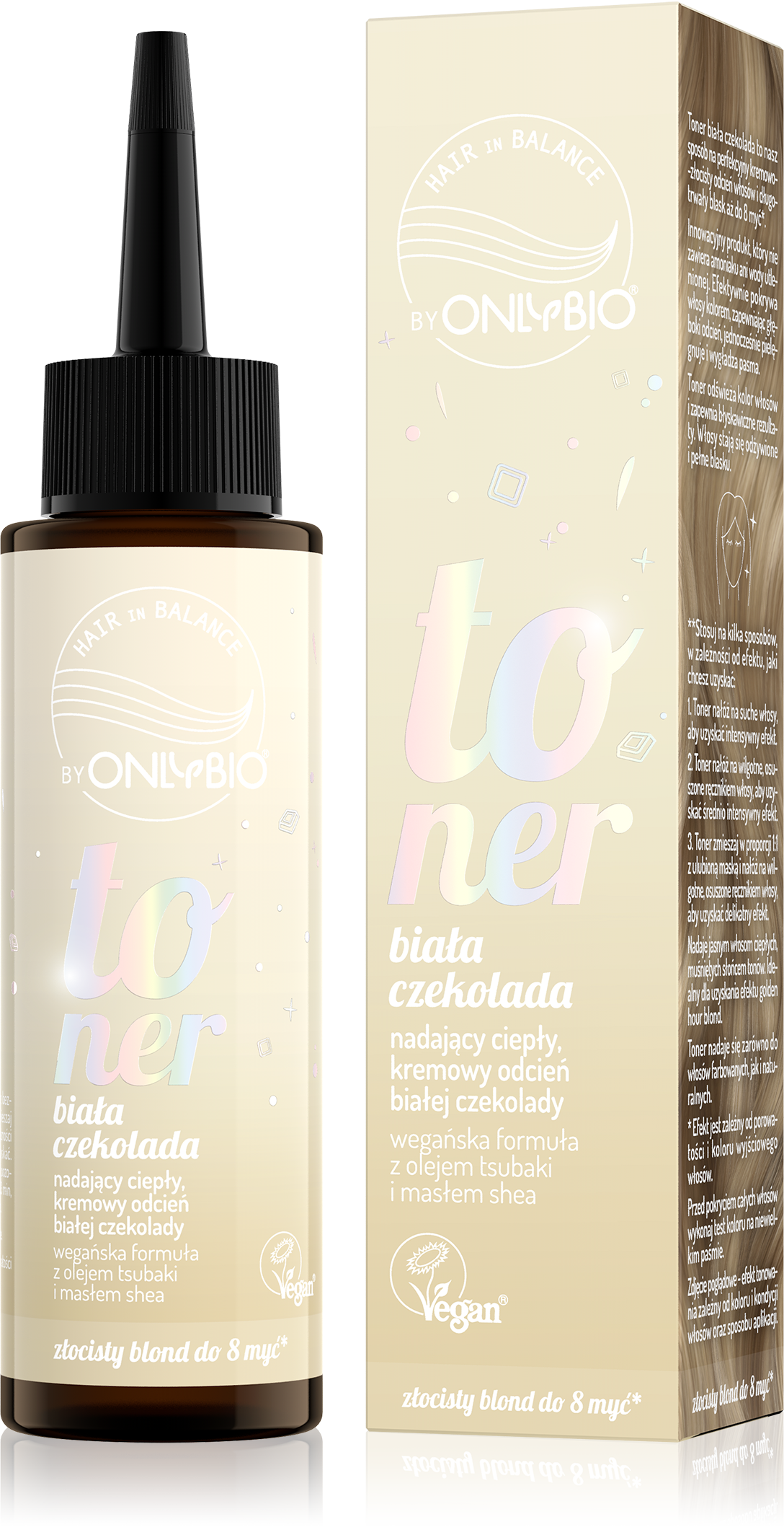 ONLYBIO Hair in Balance Toner Biała Czekolada 100 ml