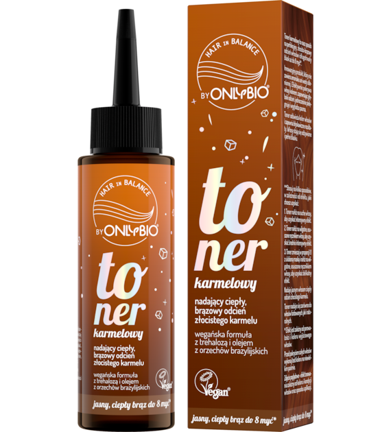 OnlyBio Hair in Balance Toner Karmelowy 100 ml   -  PROMOCJA