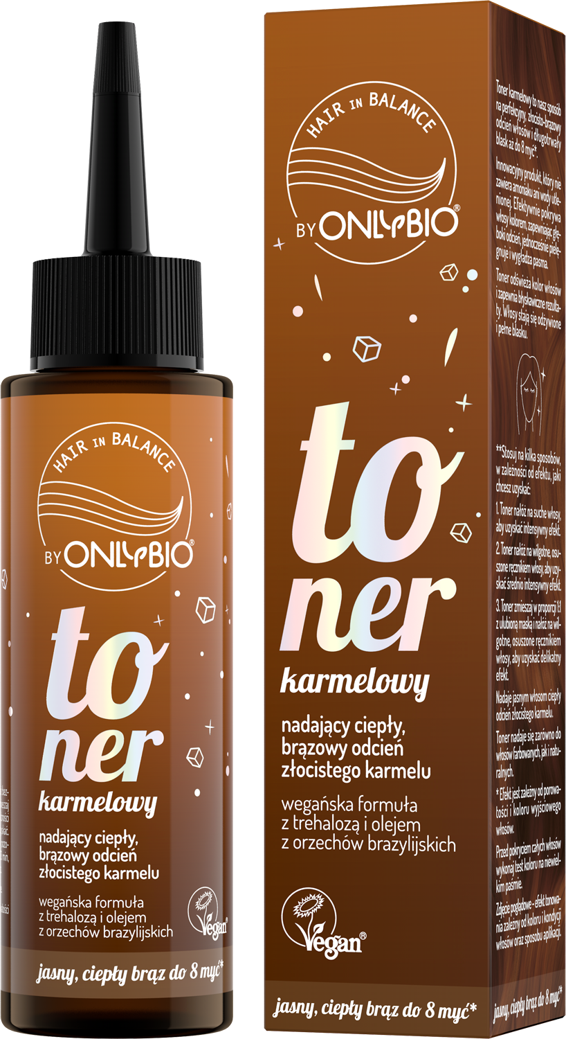 ONLYBIO Hair in Balance Toner Karmelowy 100 ml