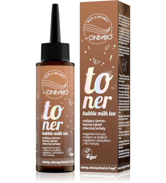 OnlyBio Hair in Balance Toner Bubble Milk Tea 100 ml   -  PROMOCJA*