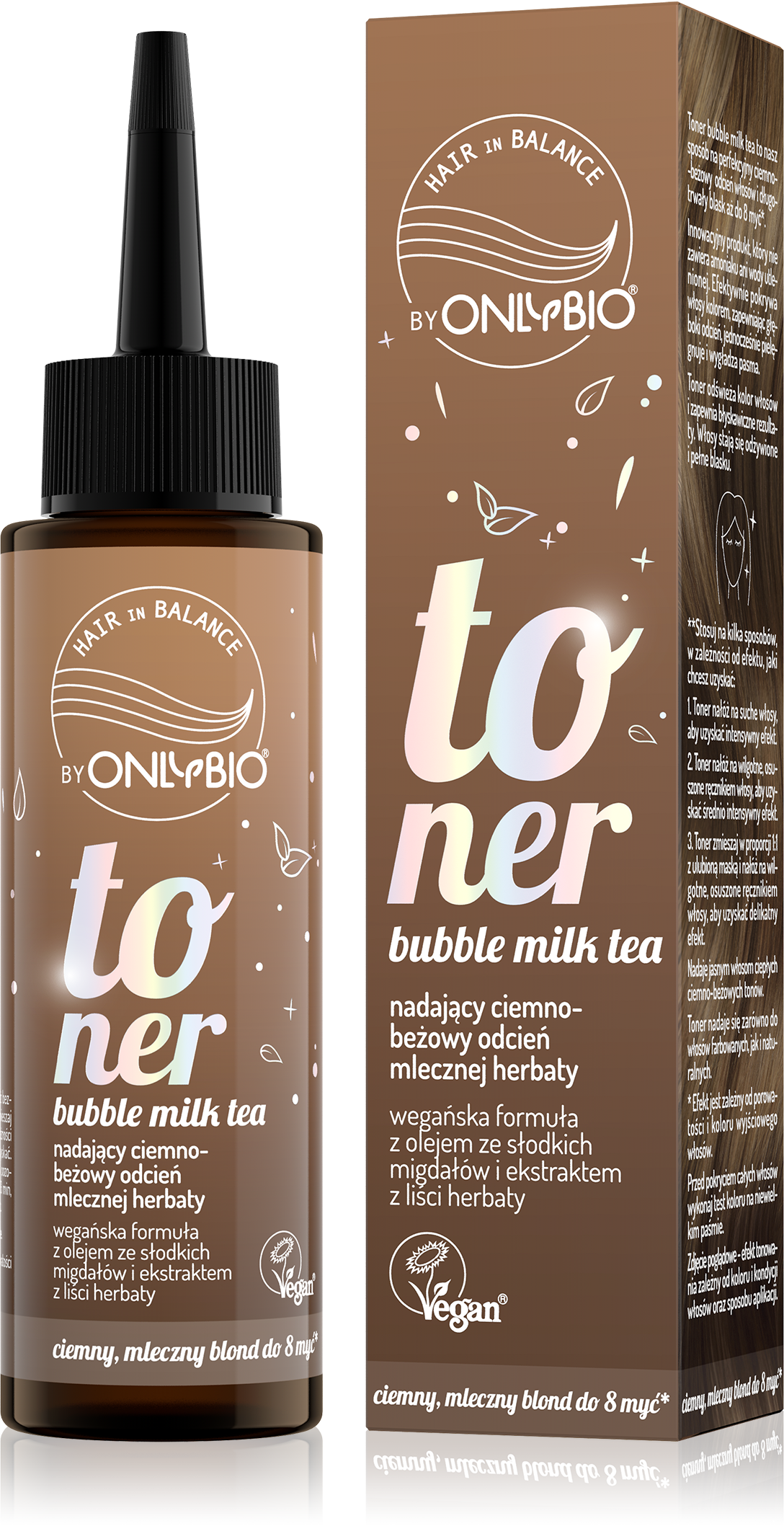 ONLYBIO Hair in Balance Toner Bubble Milk Tea 100 ml