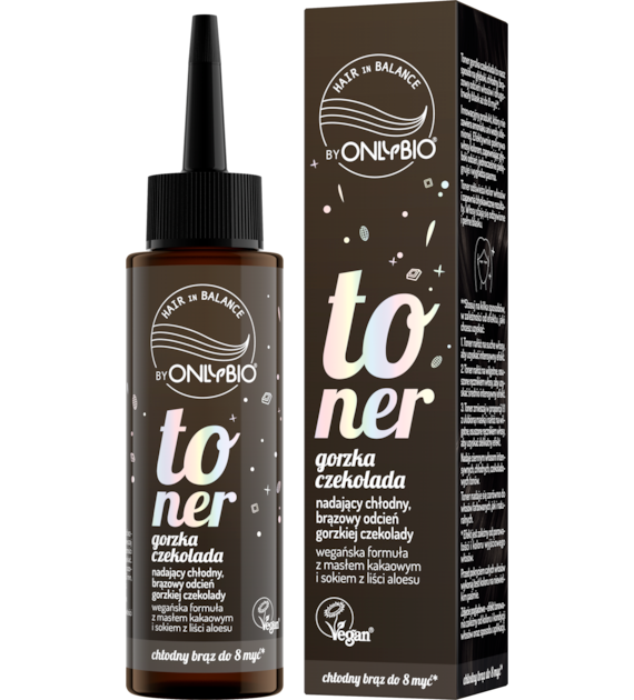 OnlyBio Hair in Balance Toner Gorzka Czekolada 100 ml   -  PROMOCJA*