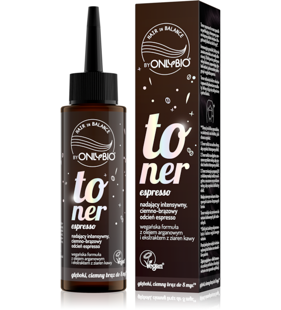 OnlyBio Hair in Balance Toner Espresso 100 ml   -  PROMOCJA*