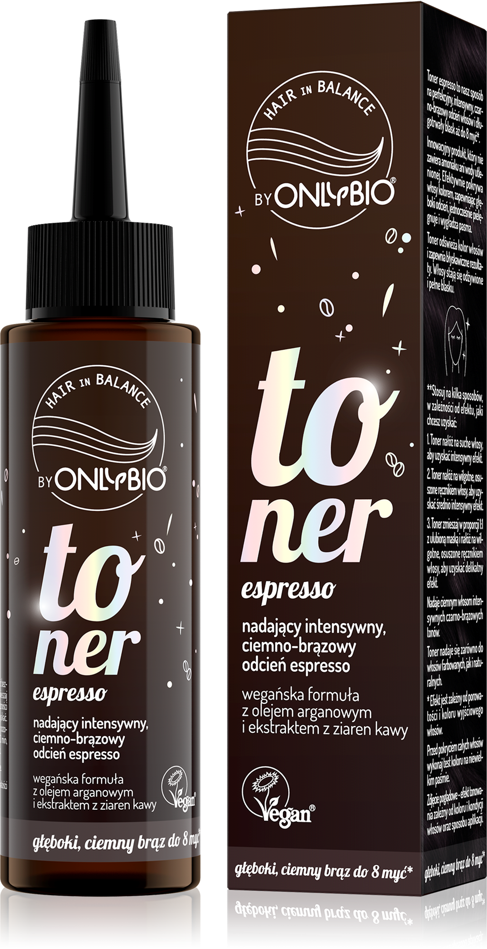 ONLYBIO Hair in Balance Toner Espresso 100 ml