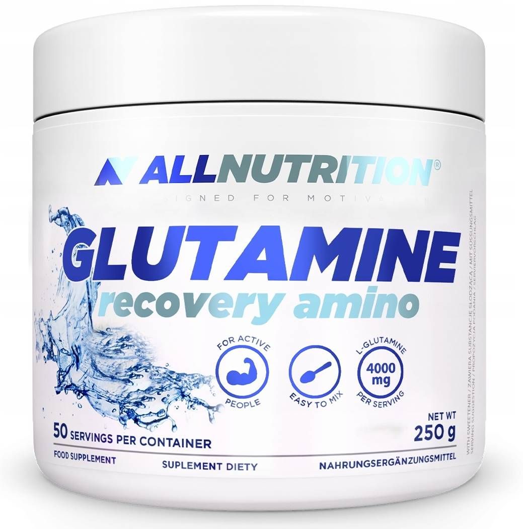 Allnutrition Glutamine Recovery Amino 250g natural
