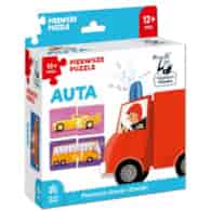 GRA  PIERWSZE PUZZLE  AUTA