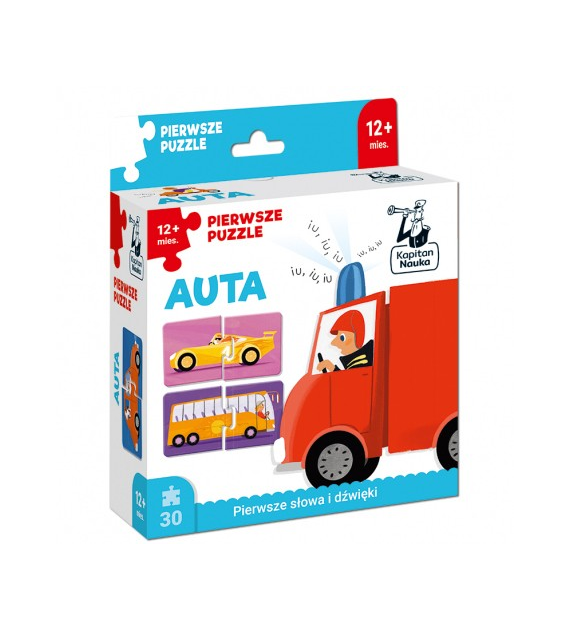 GRA  PIERWSZE PUZZLE  AUTA