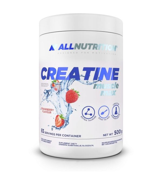ALLNUTRITION CREATINE MONOHYDRAT KREATYNA 500g TRUSKAWKA