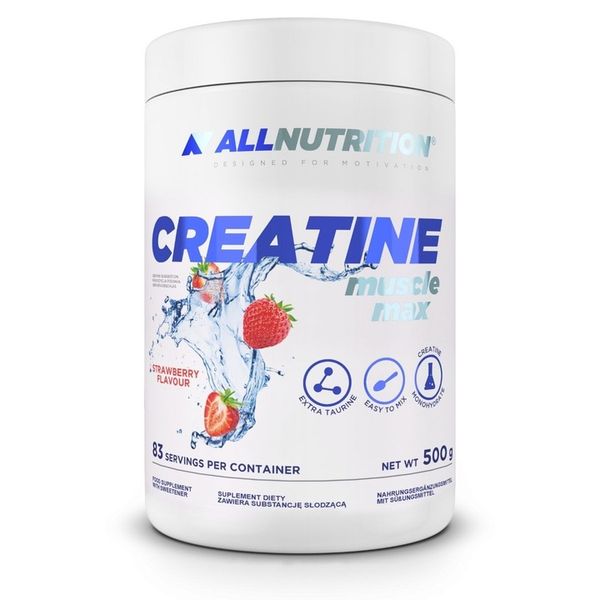 ALLNUTRITION CREATINE MONOHYDRAT KREATYNA 500g TRUSKAWKA