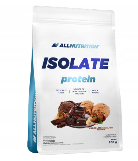 ALLNUTRITION ISOLATE PROTEIN 908G CZEKOLADA-ORZECH
