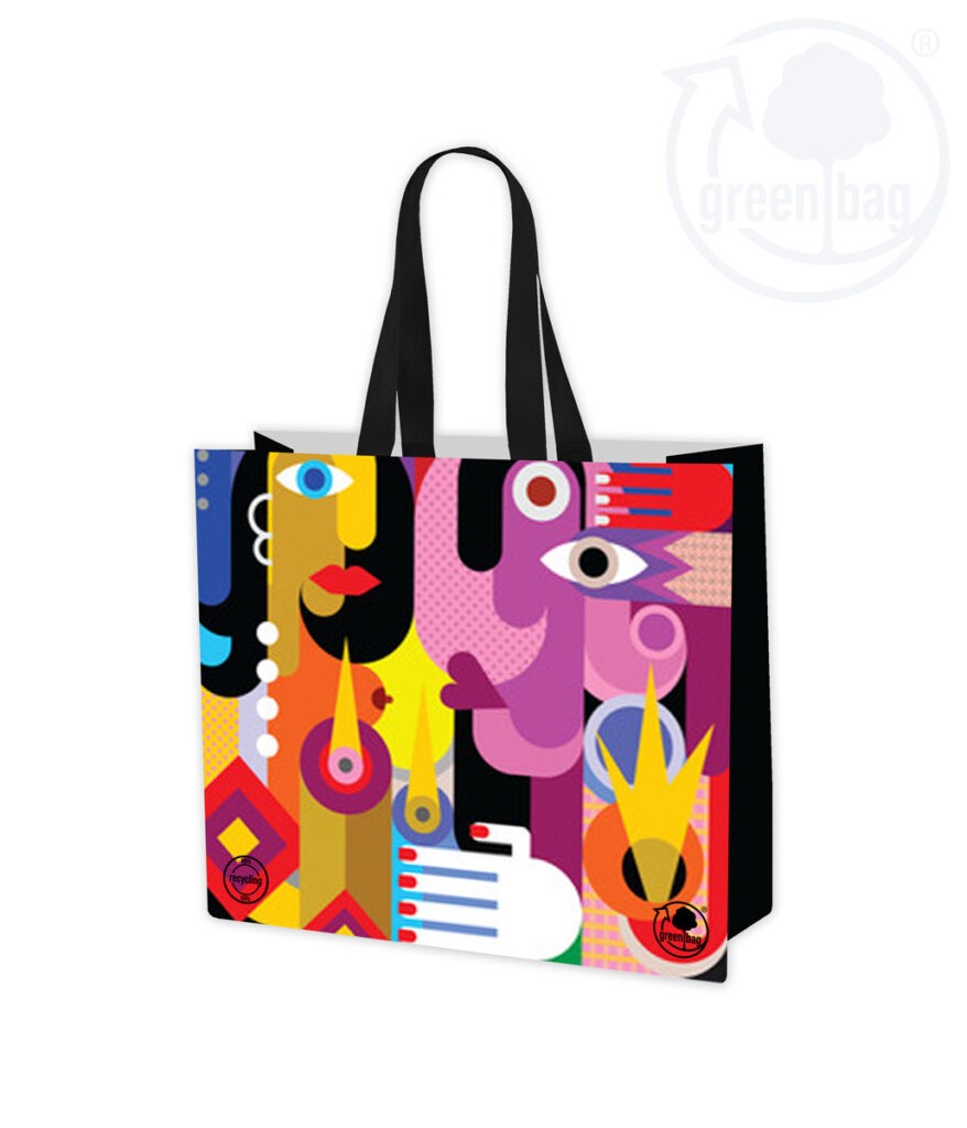 GAM Torba ekologiczna  PICASSO, rozmiar 40x35x18 23 l. /po 25 sztuk/