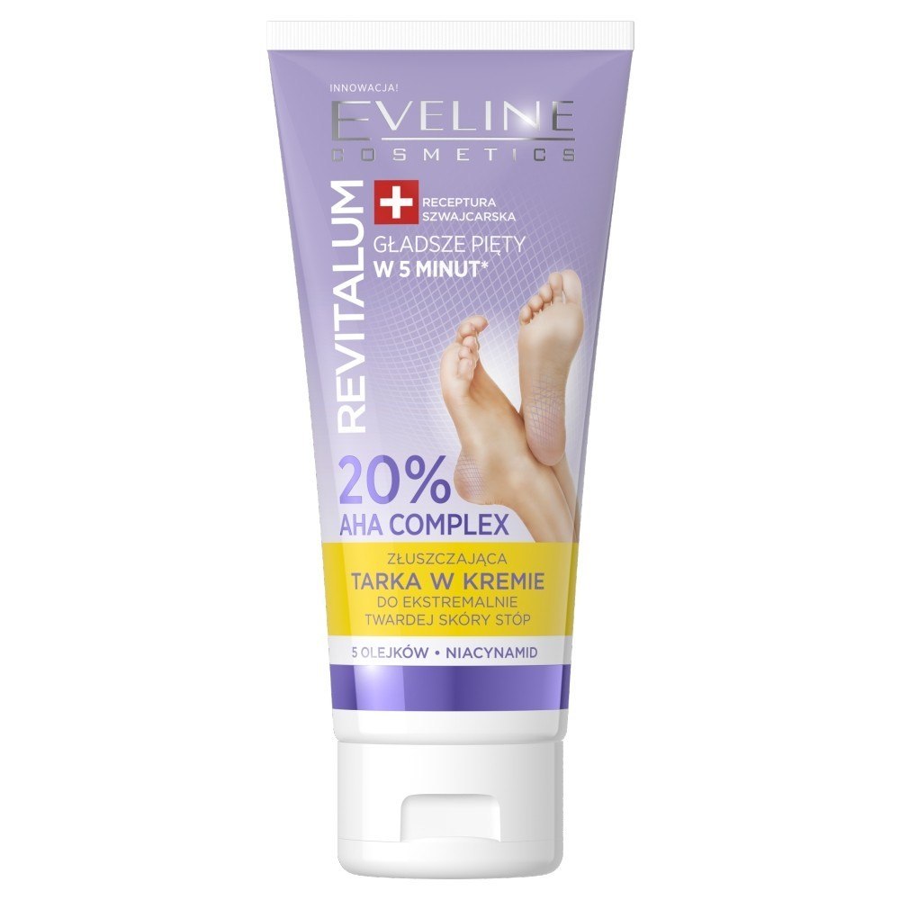 REVITALUM ZŁUSZCZAJĄCA TARKA W KREMIE DO STÓP 75ML