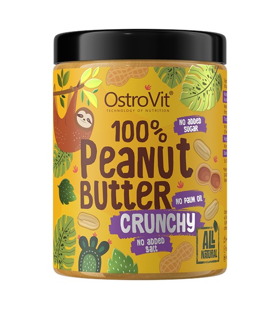 OstroVit 100% Krem orzechowy 1000g chrupiąca