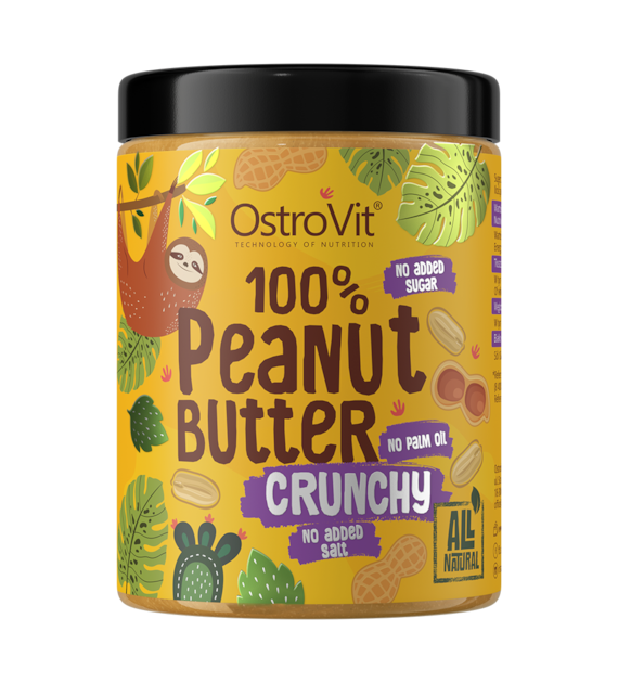 OstroVit 100% Krem orzechowy 1000g chrupiąca