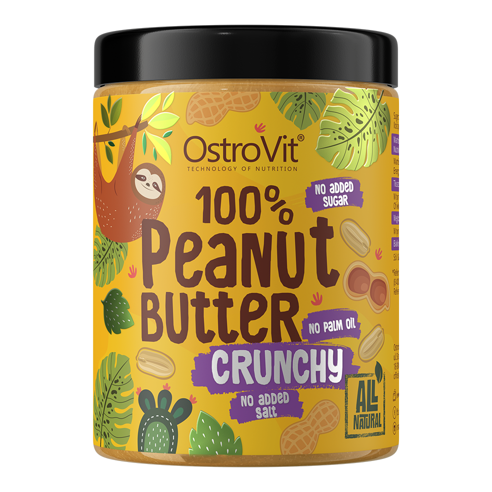 OstroVit 100% Krem orzechowy 1000g chrupiąca