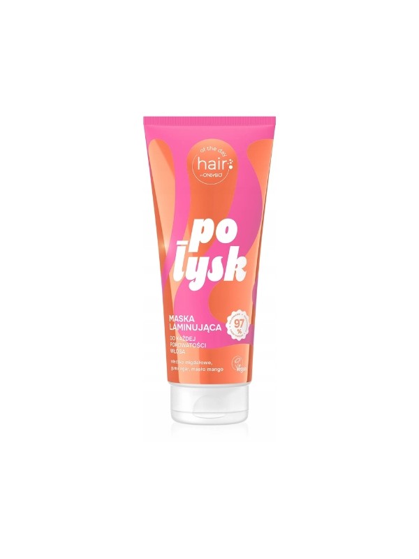 ONLYBIO  Hair of the day Połysk Maska do laminacji włosów 200ml