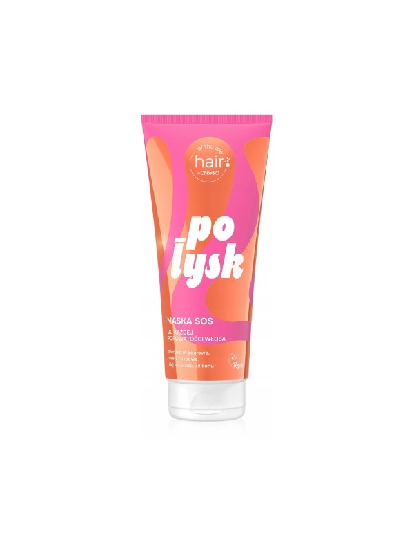 ONLYBIO  Hair of the day Połysk Maska S.O.S. intensywnie wygładzająca 200ml
