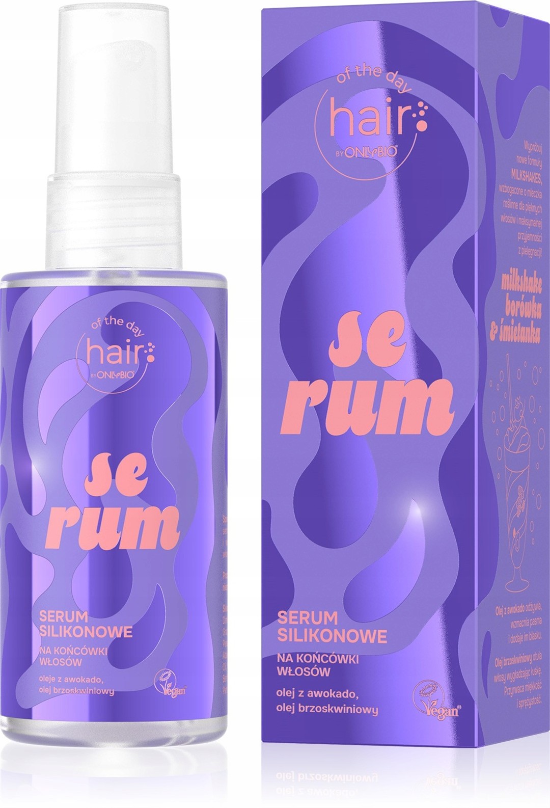 ONLYBIO  Hair of the day Serum silikonowe do włosów 70 ml