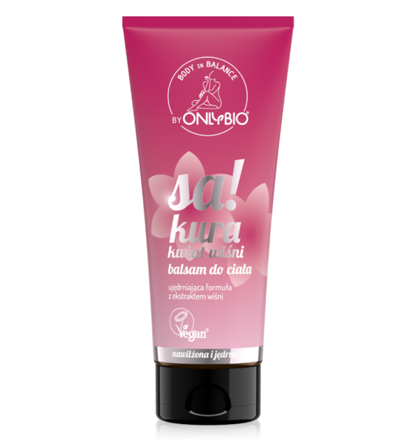 OnlyBio Body in Balance Balsam do ciała Sakura kwiat wiśni 200 ml