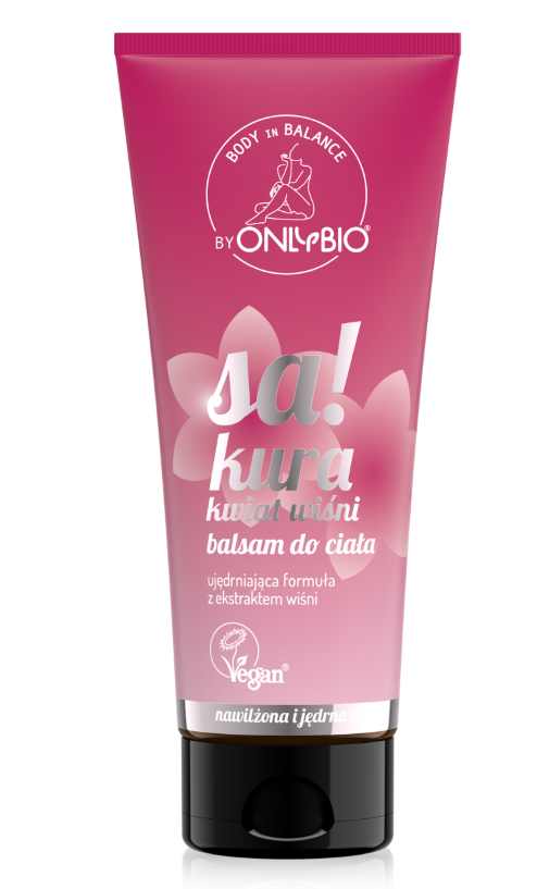 ONLYBIO   Body in Balance Balsam do ciała Sakura kwiat wiśni 200ml
