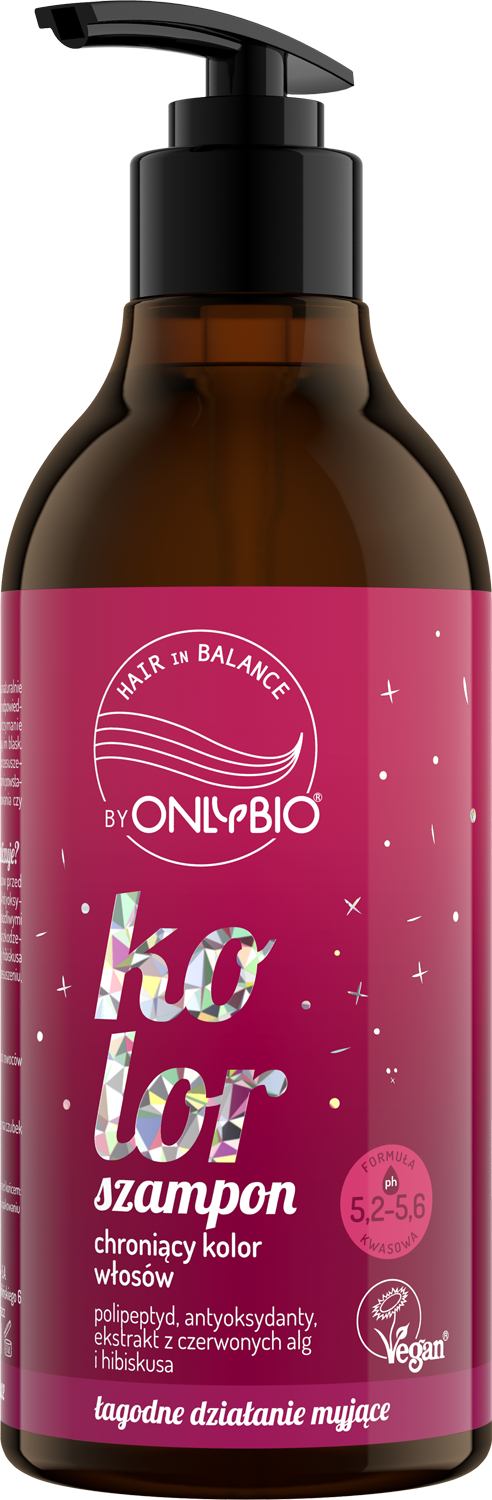 ONLYBIO   Hair in Balance Kolor Szampon chroniący kolor włosów 400 ml