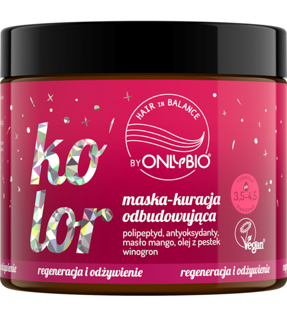 OnlyBio  Hair in Balance Kolor Kuracja odbudowująca 280 ML