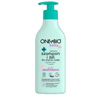 OnlyBio delikatny szampon i żel do mycia ciała od pierwszego dnia życia 300ml 300 ml