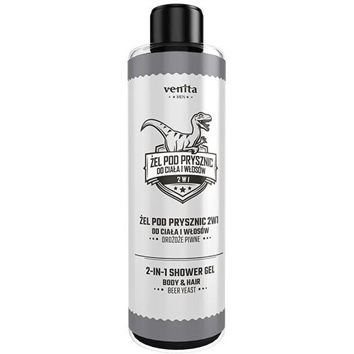 Żel pod prysznic Men 2w1 do ciała i włosów Drożdże Piwne  300ml